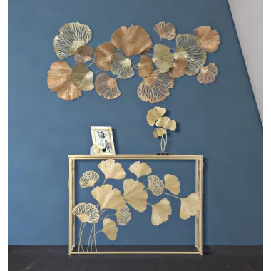 KONSOLE ŻELAZNA LEAF 108 36,5 80 cm